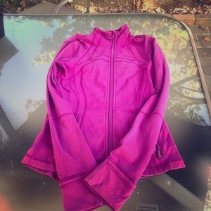 Lululemon zip up in pink
